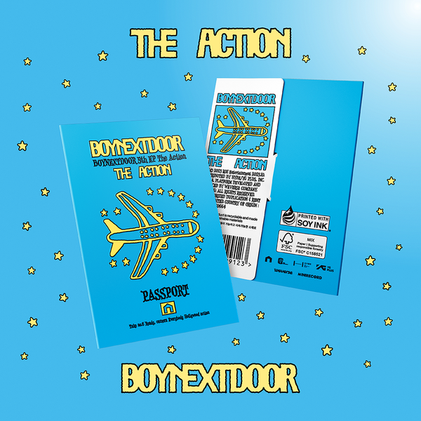 [Ktown4u特典赠送] BOYNEXTDOOR - EP 专辑 5辑 [The Action] (Weverse Albums ver.)