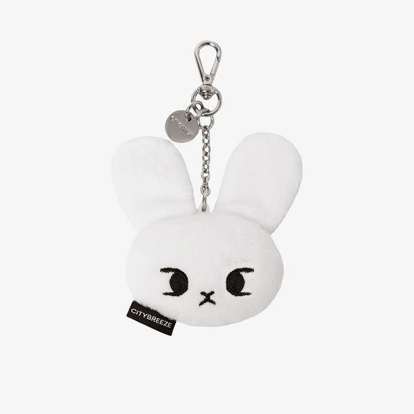 [CITYBREEZE] City Snappy Ball Keyring_WHITE