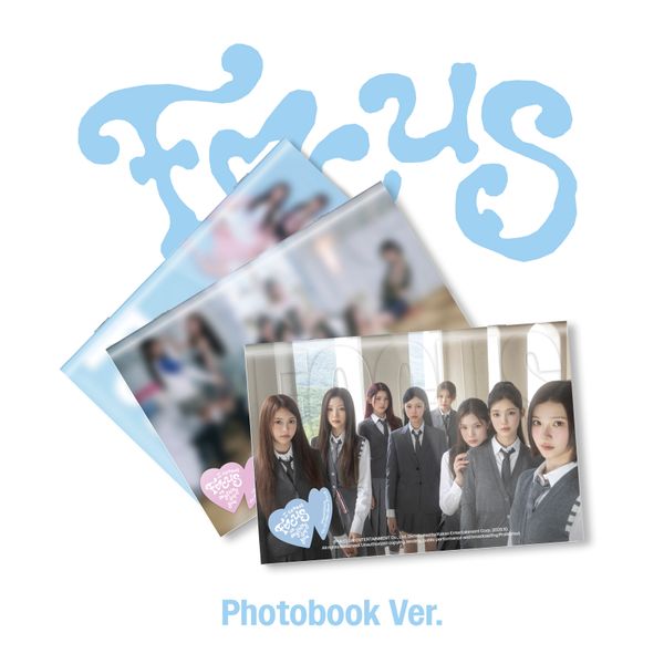[Ktown4u特典赠送] [3CD 套装] Hearts2Hearts - 迷你1辑 [FOCUS] (Photobook Ver.)