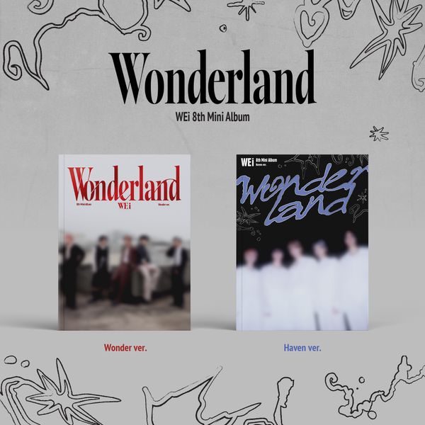 [온라인 럭키드로우 이벤트] 위아이 (WEi) - 미니앨범 8집 [Wonderland] (Random Ver.) **환불불가**-thumbnail