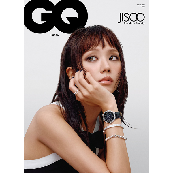 [杂志] [25-10-27] GQ KOREA 2025.11 C Type (表紙 : JISOO / 内容 : JISOO 16p,  Xdinary Heroes 8p, ILLIT : YUNAH 8p)