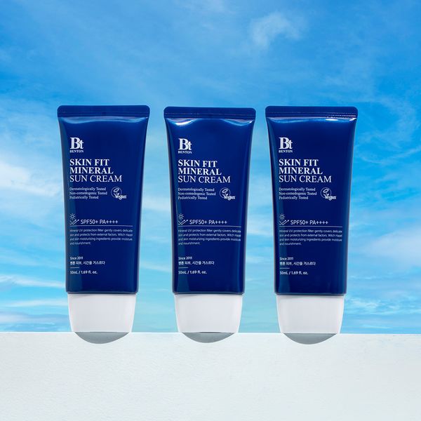 [BENTON] SKIN FIT MINERAL SUN CREAM [SPF50+/PA++++] 50ml