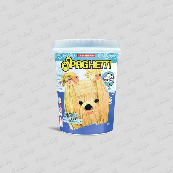 [Ktown4u Special Gift] LE SSERAFIM - 1st Single Album [SPAGHETTI] (STRESS BALL Ver.)