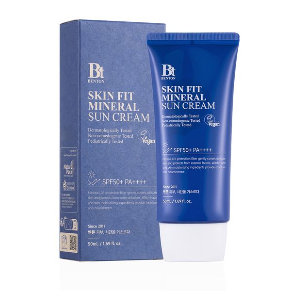 [BENTON] SKIN FIT MINERAL SUN CREAM [SPF50+/PA++++] 50ml