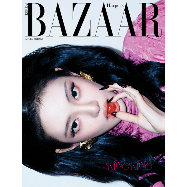 [Magazine] [25-10-27] HARPER'S BAZAAR 2025.11 F Type (Cover : aespa : NINGNING / Content : Stray Kids : LEE KNOW 16p, aespa : NINGNING 16p, ENHYPEN 16p, NMIXX : SULLYOON & JIWOO 8p)