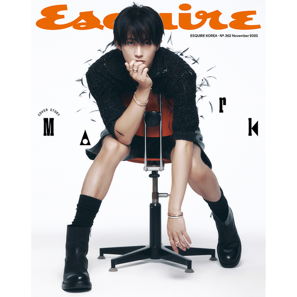 [Magazine] [25-10-27] ESQUIRE 2025.11 B Type (Cover : NCT : MARK / Content : NCT : MARK 18p, YOOK SUNG JAE 8p, KiiiKiii : HAUM & SUI 12p)