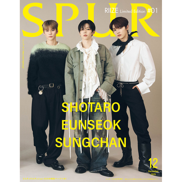 [杂志] [25-10-23] SPUR (Special Issue) (Japan) 2025.12  A Type (封面 : RIIZE : SHOTARO & EUNSEOK & SUNGCHAN / 内页 : RIIZE)
