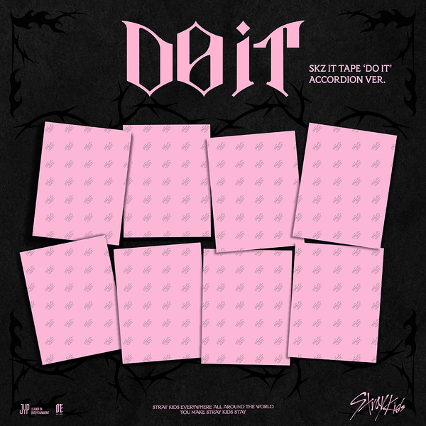 [FANS SHOP Gift] [8CD SET] Stray Kids - SKZ IT TAPE [DO IT] (ACCORDION Ver.)