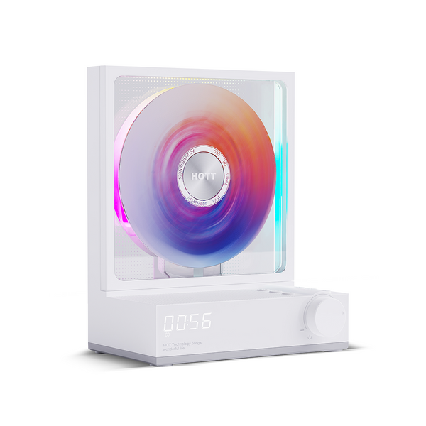 [MPMAN X HOTT] Bluetooth Speaker CD Player with Remote Control & LED