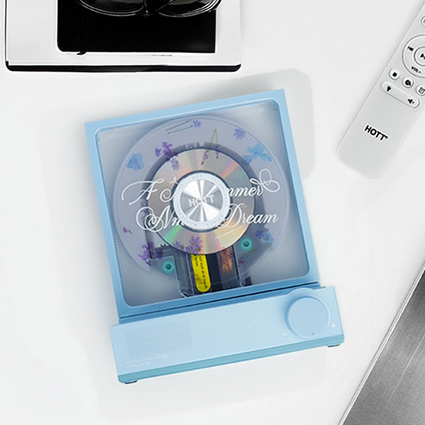 [MPMAN X HOTT] Bluetooth Speaker CD Player with Remote Control & LED