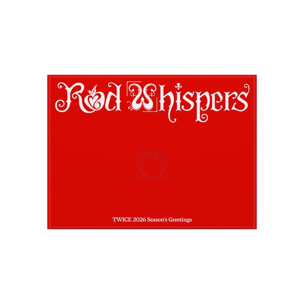 [Ktown4u Special Gift] TWICE - 2026 SEASON'S GREETINGS [RED WHISPERS]