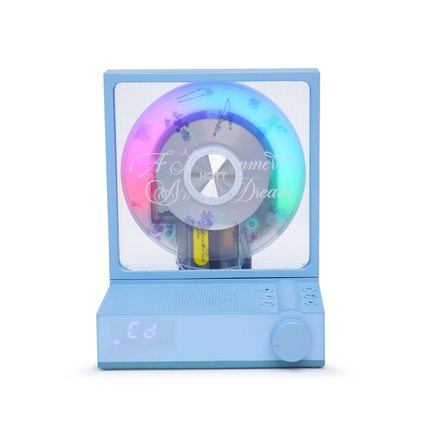 [MPMAN X HOTT] Bluetooth Speaker CD Player with Remote Control & LED