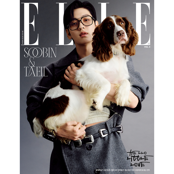 [Magazine] [25-11-10] ELLE 2025.11 Vol.2 L Type (Cover : TXT : SOOBIN / Content : TWICE : JEONGYEON & TZUYU, KISS OF LIFE : BELLE & NATTY, SEVENTEEN : SEUNGKWAN, TXT : SOOBIN)