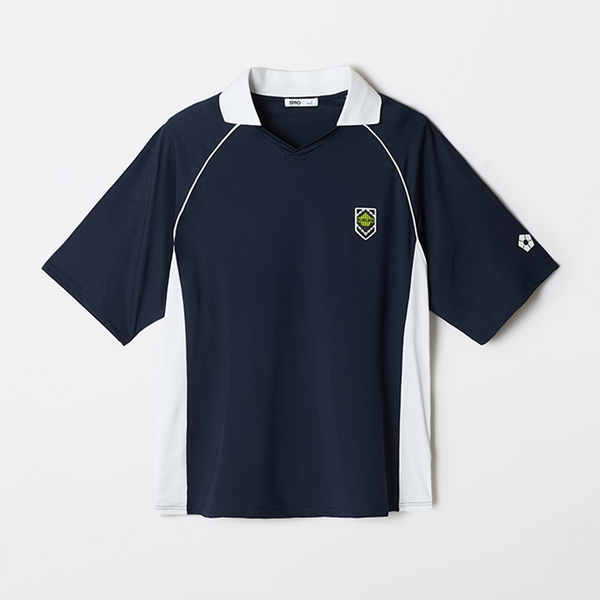 [SPAO] [蓝色监狱] 翻领短袖T恤