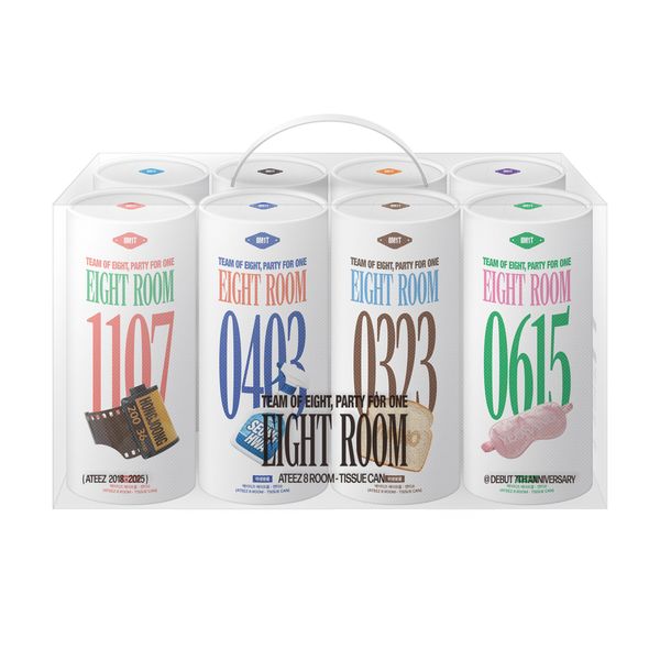 ktown4u.com : ATEEZ - [[8ROOM] POP-UP MD] TISSUE CAN