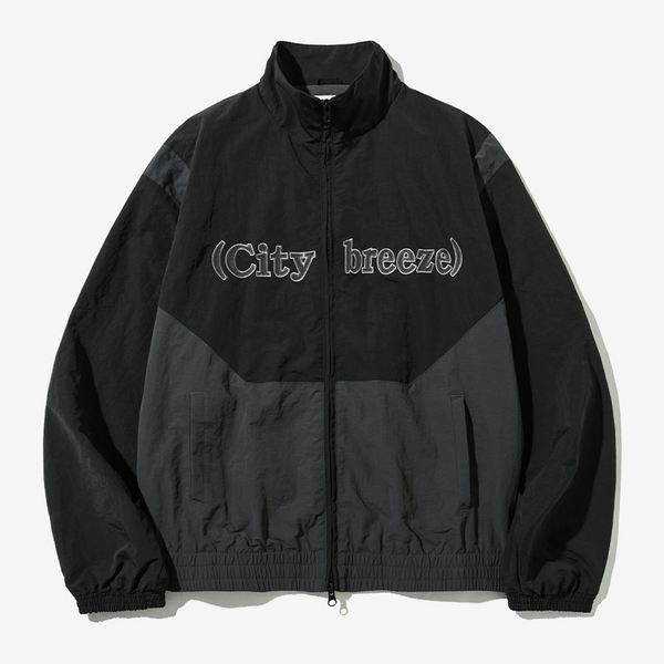 [CITYBREEZE] 시티 트랙 집업 자켓_CHARCOAL