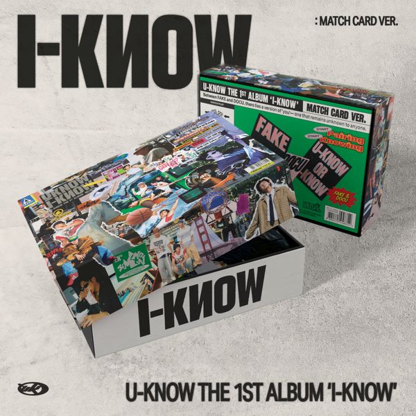 유노윤호 (U-KNOW) - 정규앨범 1집 [I-KNOW] (Match Card Ver.) (스마트앨범)