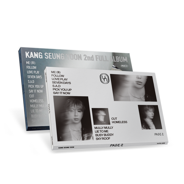 [Dingo AlbumSpotlight] [2CD 세트상품] 강승윤 (KANG SEUNG YOON) - 정규앨범 2집 [PAGE 2] **환불불가**-thumbnail