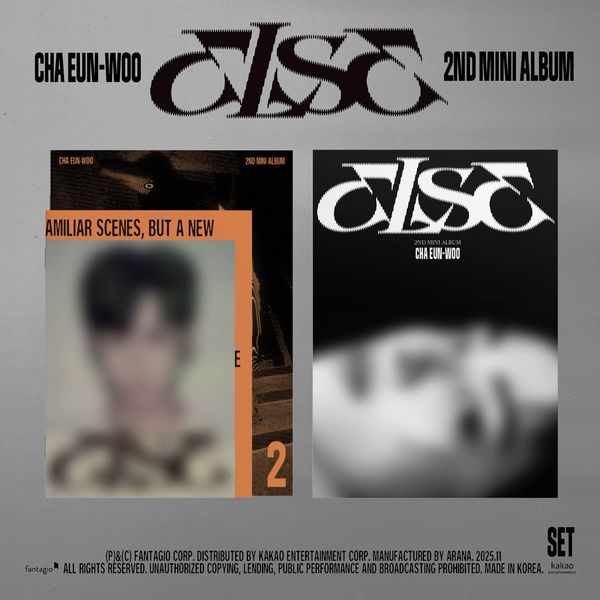 [2CD セット] CHA EUN-WOO - ミニアルバム2集 [ELSE]