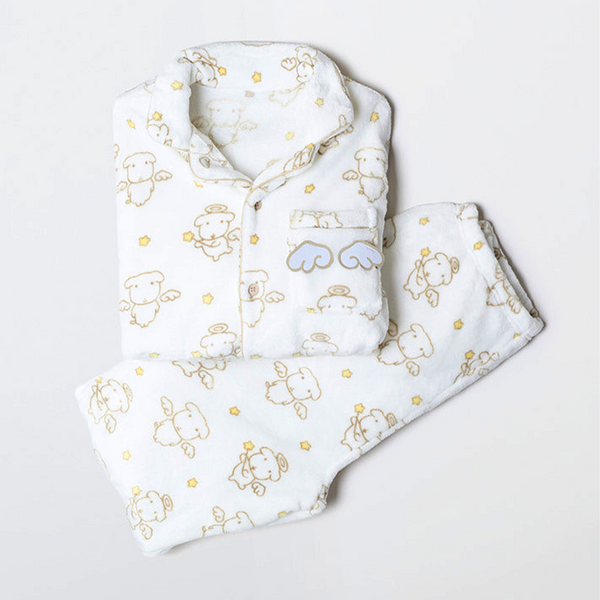 [SPAO] [GANADI] Angel Fleece Pajama (White)