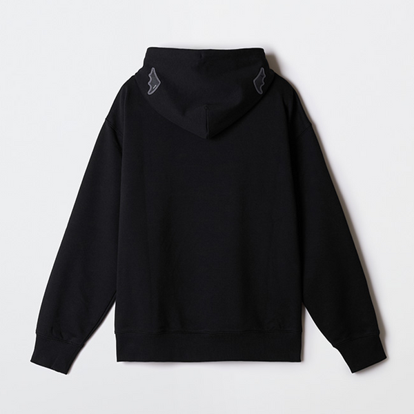 [SPAO] [가나디] 악마 후드 스웨트셔츠(BLACK)