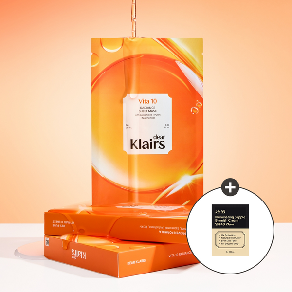 [Dear, Klairs] 维他命PDRN淡印精华面膜 1box(5ea)