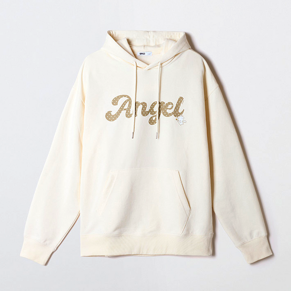 [SPAO] [가나디] 천사 후드 스웨트셔츠(WHITE)
