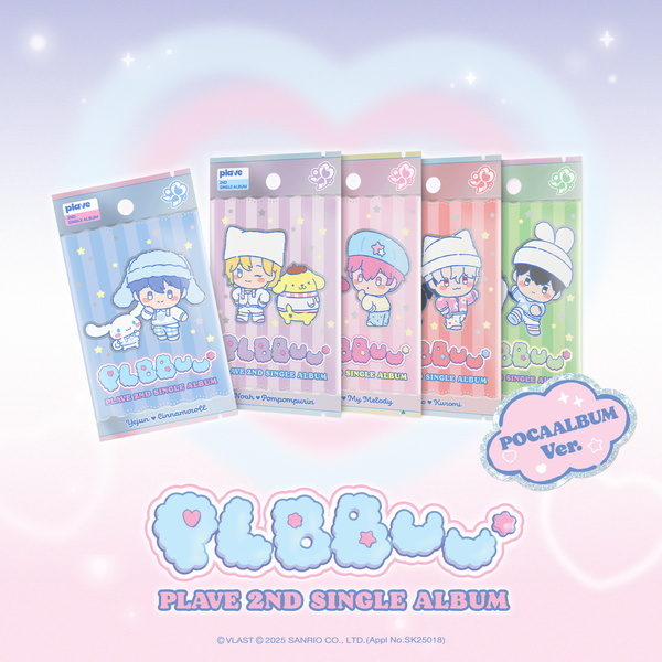 PLAVE - 2nd Single Album 'PLBBUU' (POCAALBUM Ver.) (Random Ver.)