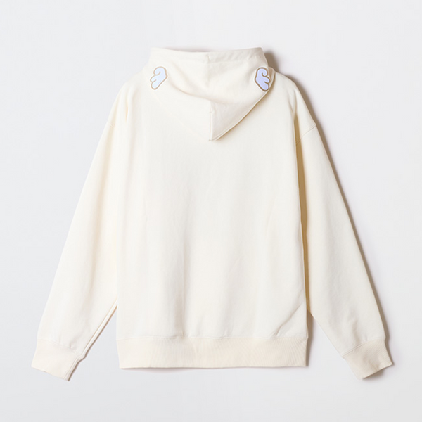 [SPAO] [가나디] 천사 후드 스웨트셔츠(WHITE)