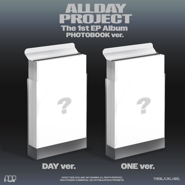 [케타포 Special Gift] 올데이 프로젝트 (ALLDAY PROJECT) - The 1st EP Album 'ALLDAY PROJECT' (PHOTOBOOK ver.) (Random Ver.)-thumbnail
