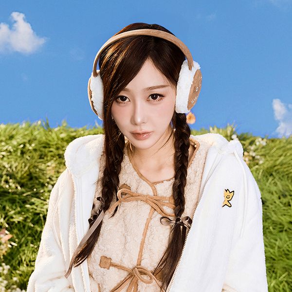 [Wacky Willy x GISELLE] [25FW] Women's Lily Ear Warmer Brown