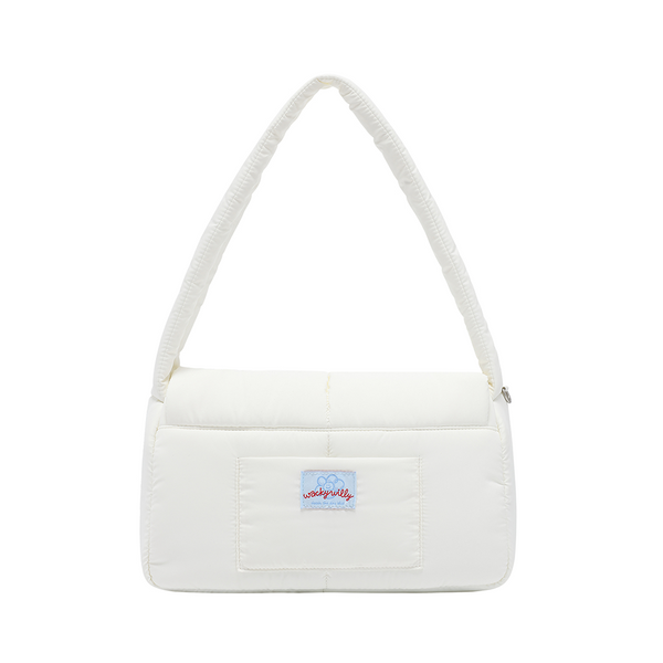 [Wacky Willy x GISELLE] [25FW] Lily Medium Padded Bag Ivory