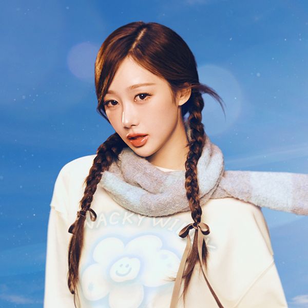 [Wacky Willy x GISELLE] [25FW] WAKIWILLY Boucle Muffler Blue