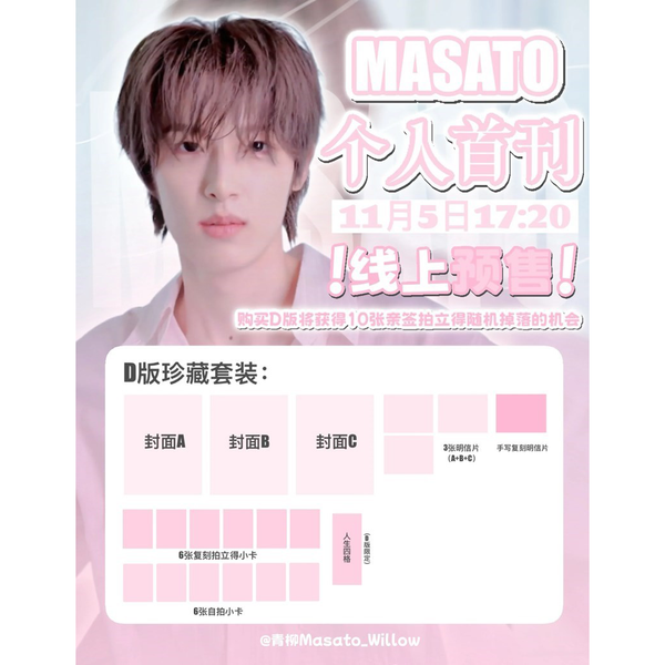 [Magazine] [26-02-27] WAVES 2025.11 (China) D Type (Cover : MASATO)