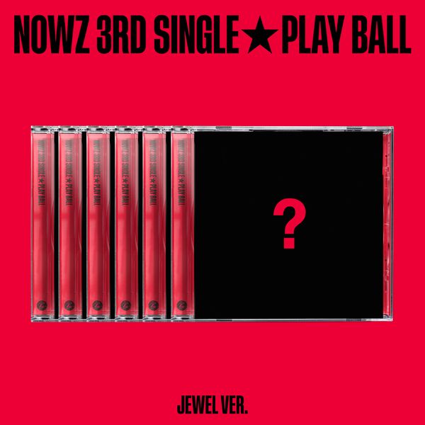 [케타포 Special Gift] 나우즈 (NOWZ) - 싱글앨범 3집 [Play Ball] (JEWEL Ver.) (Random Ver.)-thumbnail
