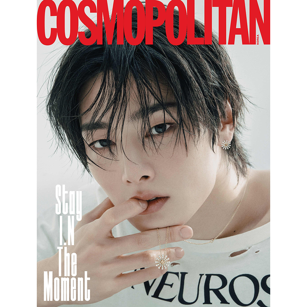 [杂志] [25-11-25] COSMOPOLITAN 2025.12 B Type (封面 : Stray Kids : I.N / 内页 : Stray Kids : I.N 20p, &TEAM 10p, NMIXX : JIWOO 4p)