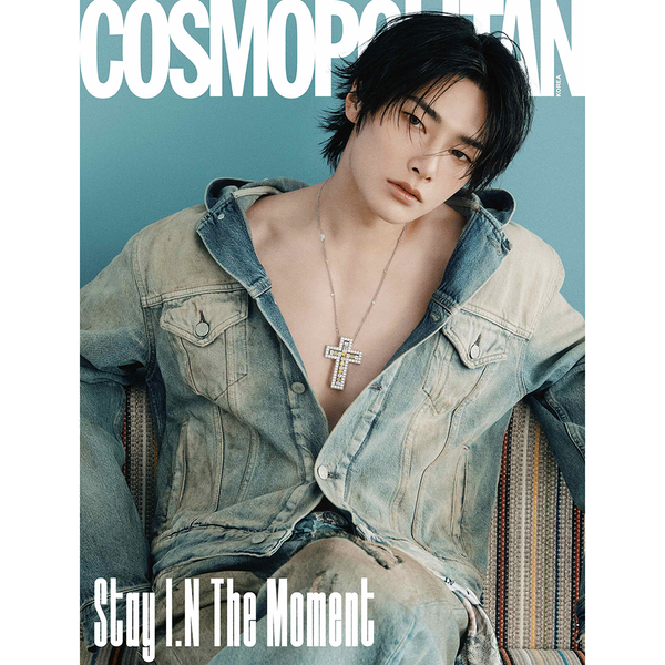 [杂志] [25-11-25] COSMOPOLITAN 2025.12 C Type (封面 : Stray Kids : I.N / 内页 : Stray Kids : I.N 20p, &TEAM 10p, NMIXX : JIWOO 4p)