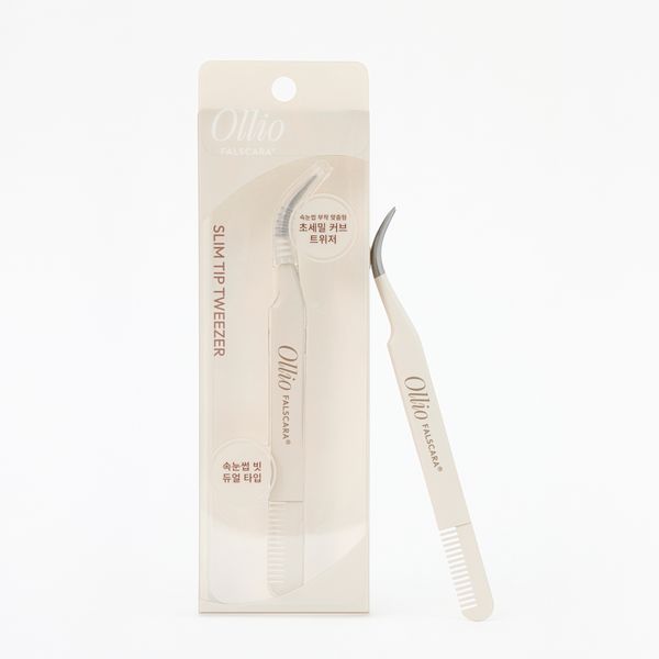 [올리오] 펄스카라 속눈썹 슬림팁 트위저