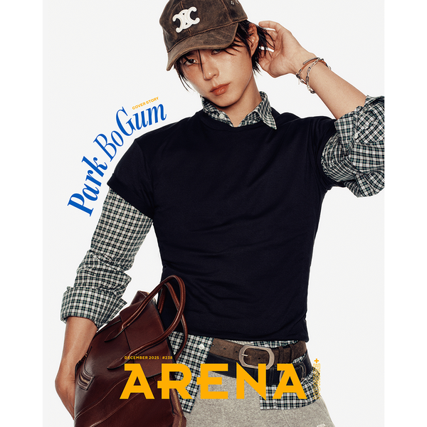 [Magazine] [25-11-21] ARENA HOMME 2025.12 B Type (Cover : PARK BO GUM / Content : PARK BO GUM 16p, FIFTY FIFTY 10p, wave to earth 10p)