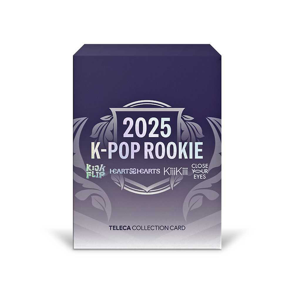jp.ktown4u.com : TELECA COLLECTION CARD 2025 K-POP ROOKIE - 1BOX