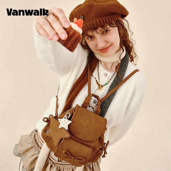 [VANWALK] Multi Pocket Mini Backpack (3color)