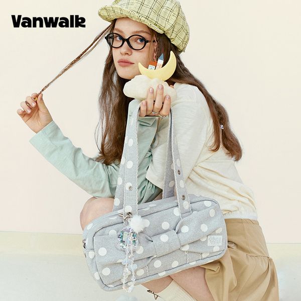 [VANWALK] Shirring Ribbon Tote Bag (2color)