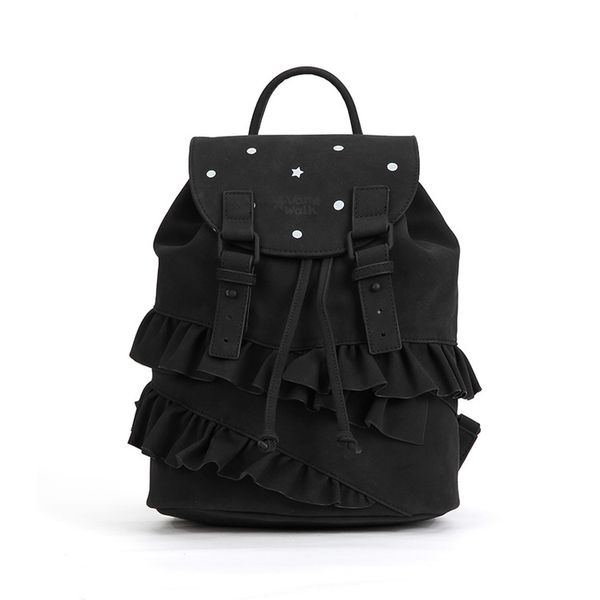 [VANWALK] Shirring Re-edition Backpack / Star Black