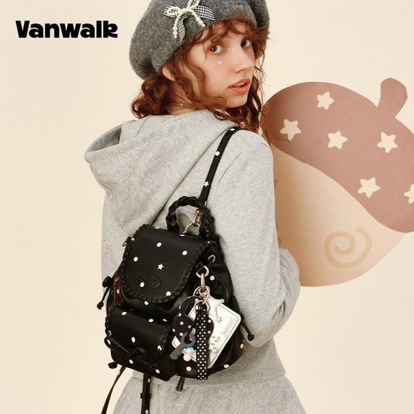 [VANWALK] Multi Pocket Mini Backpack (3color)
