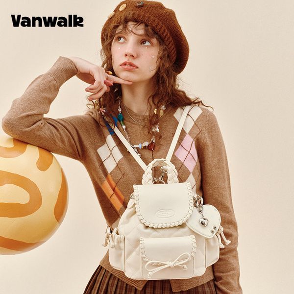 [VANWALK] Multi Pocket Mini Backpack (3color)