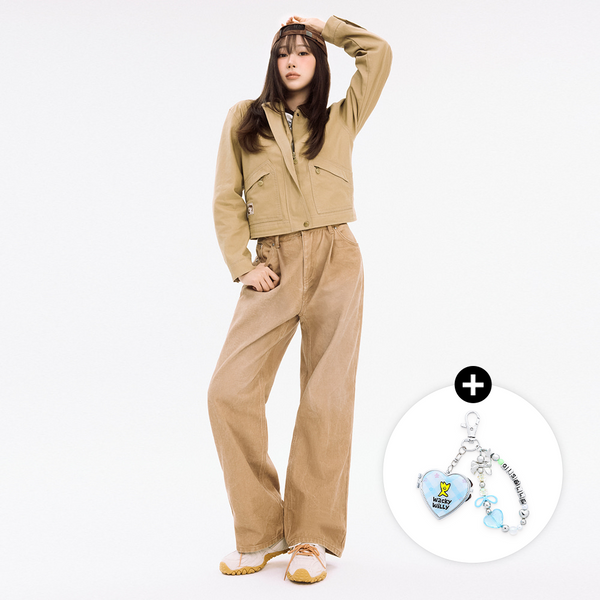 ktown4u.com : [Wacky Willy x GISELLE] [25FW] Women's Square Bag Brown