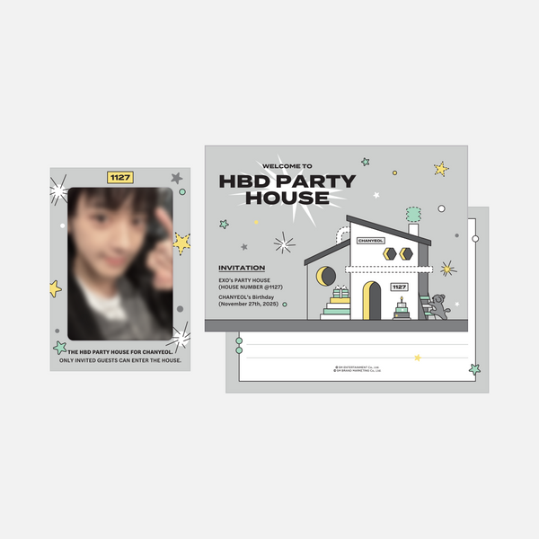 jp.ktown4u.com : CHANYEOL (EXO) - [SM ARTIST BIRTHDAY] PARTY CARD