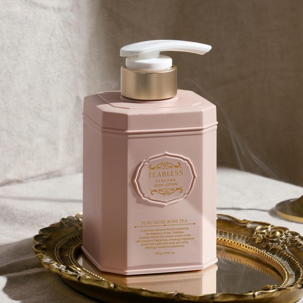 [Teabless] ピュアムスクローズティーパフュームボディローション 250g,