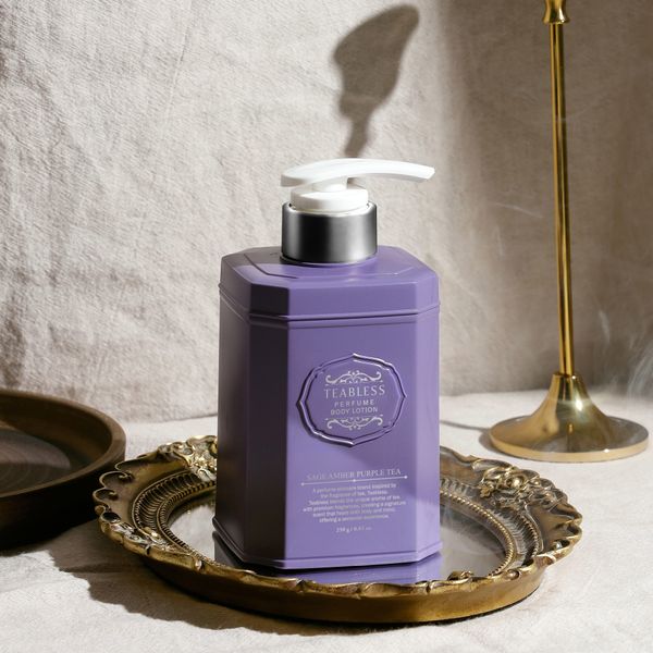 [Teabless] セージアンバーパープルティーパフュームボディローション 250g,