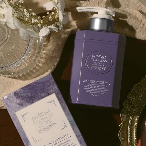 [Teabless] セージアンバーパープルティーパフュームボディローション 250g,